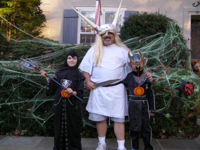 Boys on Halloween