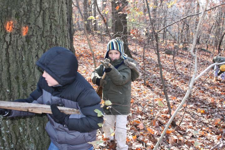 Acting like Revolutionary War Soldiers