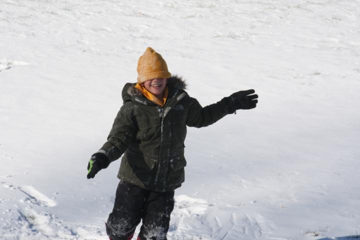 Jonathan and the yellow hat