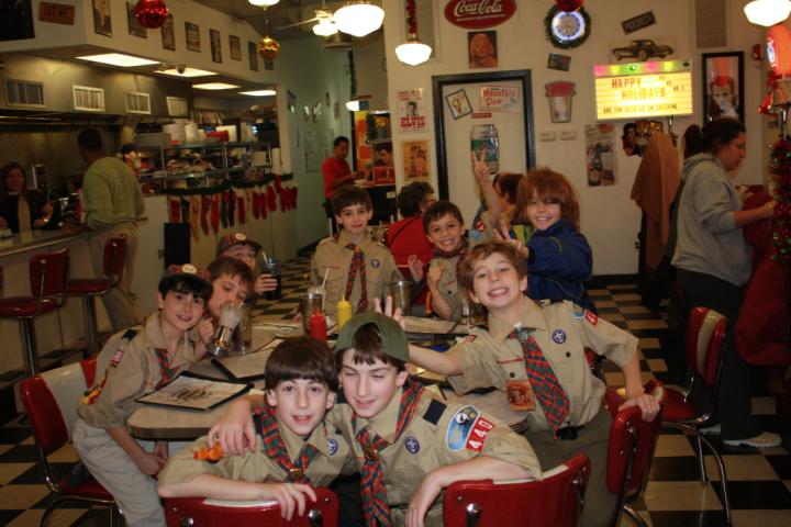 Webelos dine out