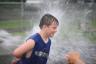 Robert is sprayed