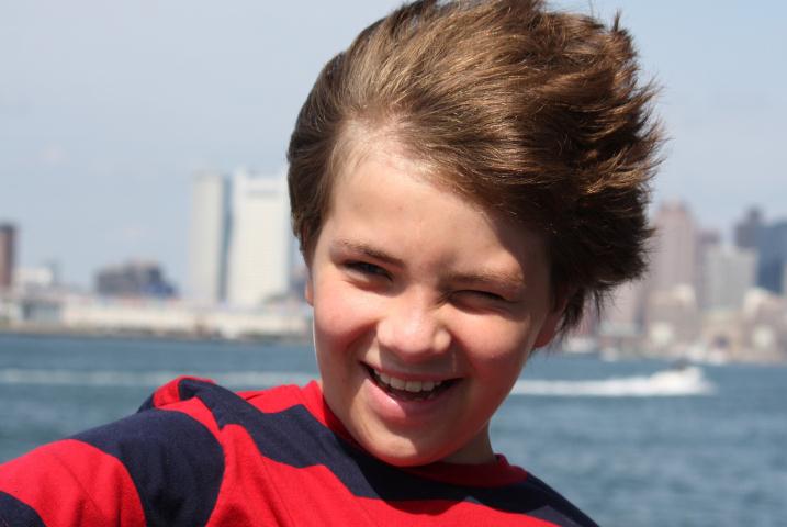 Robert in Boston Harbor