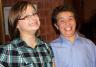 Haley and Robert - big smiles