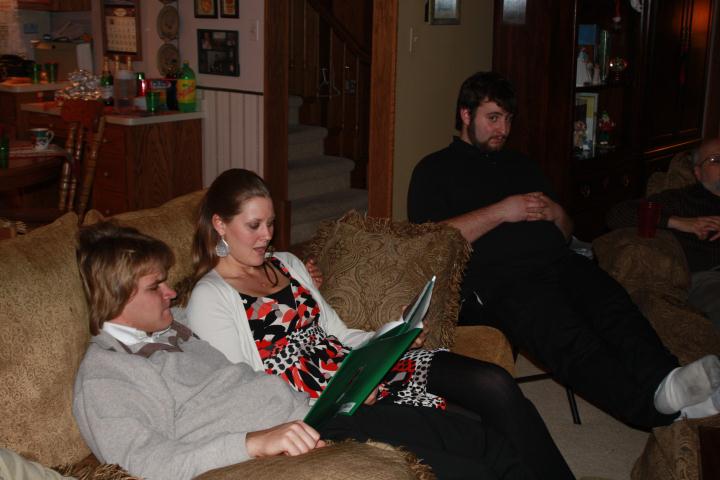 Nick and Marley read