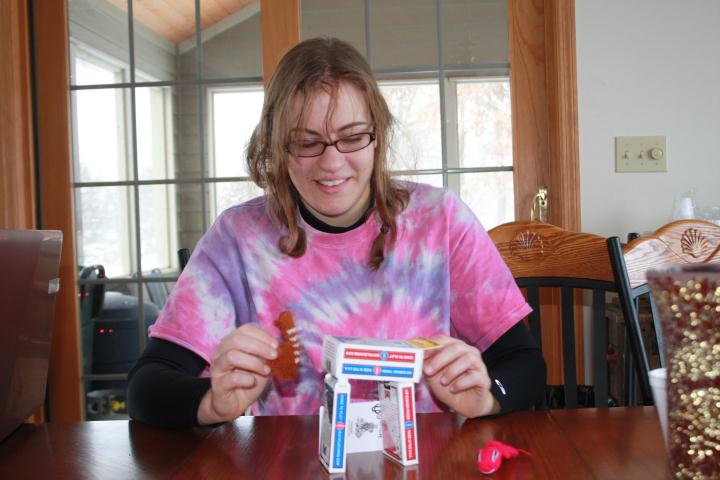 Jensine's house of cards