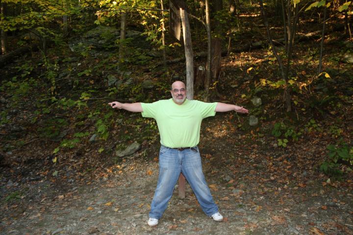 Ian crosses the border