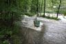 Hurricane Irene - Park bench