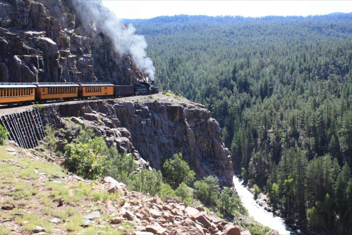 The train from Durango