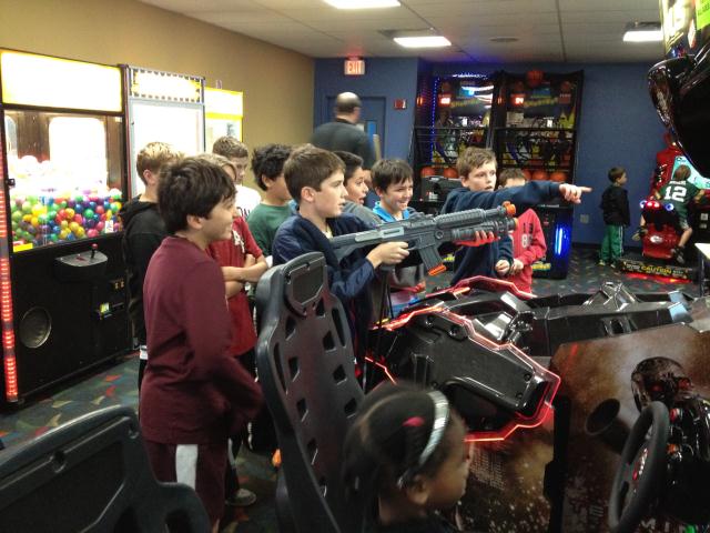Knights United Soccer team goes bowling