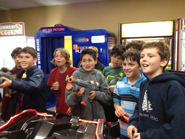 Knights United Soccer team goes bowling