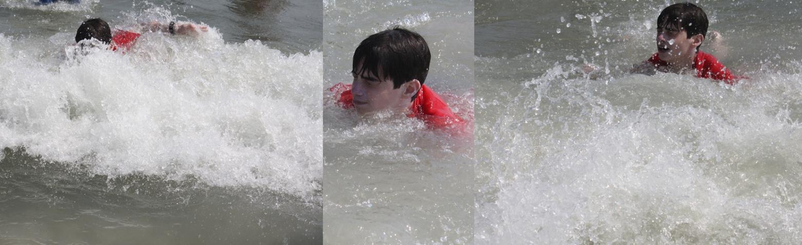 Jarrett in the wave