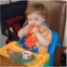 Robert eats spaghetti. Mangia!