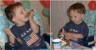 Jonathan eats cake and ice cream