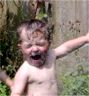 Robert in the spray