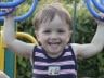 Jonathan on the monkey bars