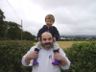 Robert on dad's shoulders