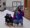 Oberammergau - First sled ride with Dad