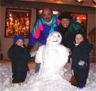Oberammergau: The family + one snowman