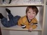 Oberammergau - Jonathan plays in the closet
