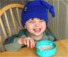 Robert wears his hat and tries 