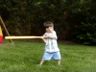 Jonathan takes a swing