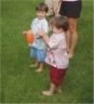 Robert catching a water baloon (or not)