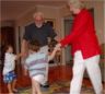 Dancing in the morning
