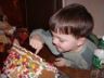 Jonathan eats the roof