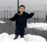Jonathan at Rye Playland (before ice skating)