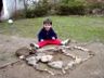 Jonathan plays in the mud