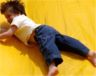 Robert slides down