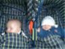 Robert and Jonathan asleep