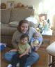 Aunt Debra, cousin Kayla and Robert