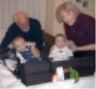 Grandma and Grandpa try to pack the boys