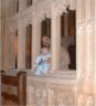 Ian and Jonathan in Bath Abbey