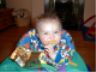 Robert eats his toys