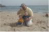 Sampling sand in Playa Blanca