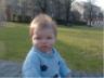 Robert blowing raspberries